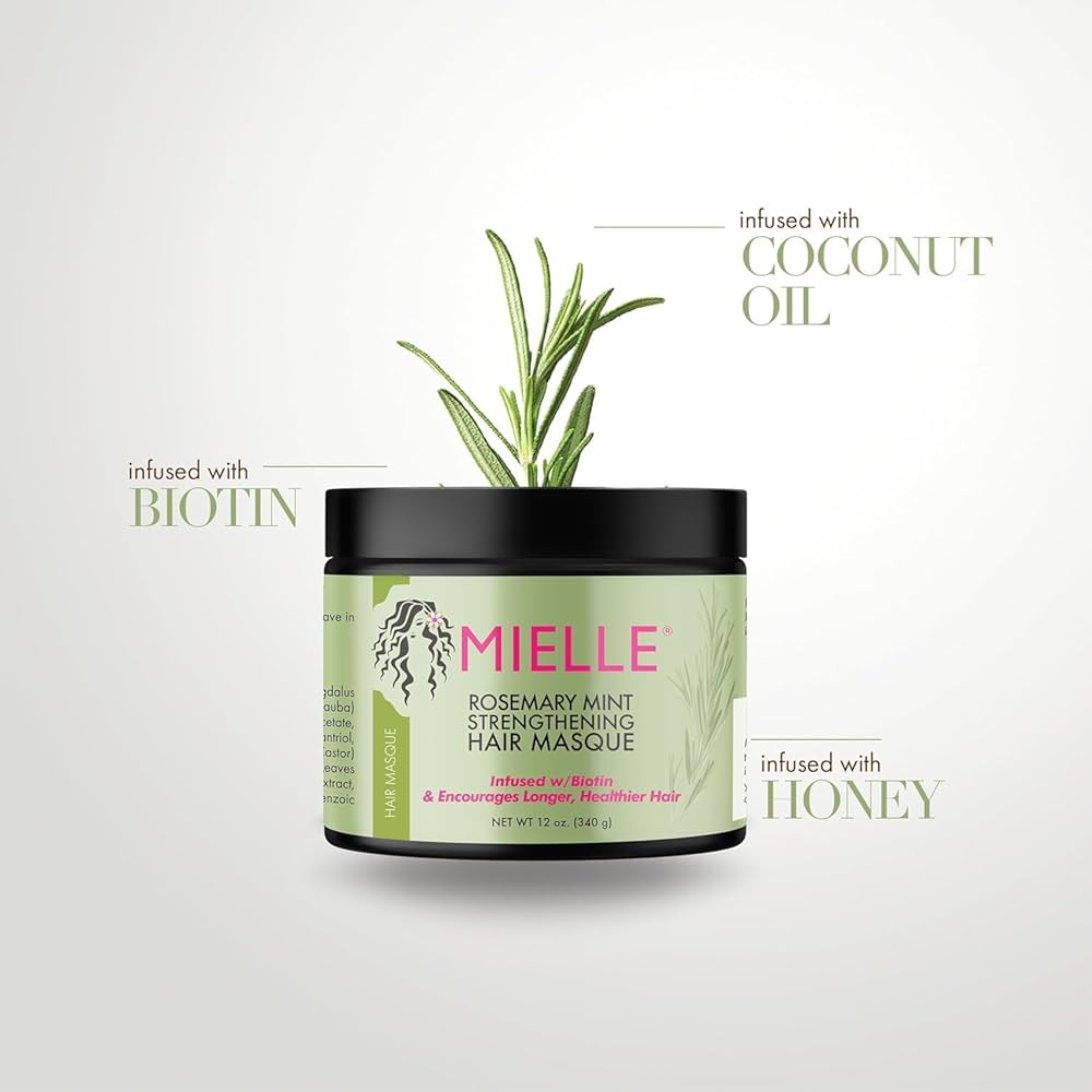  Mielle Hair Mask with Peppermint and Rosemary Oil - 340 gm 