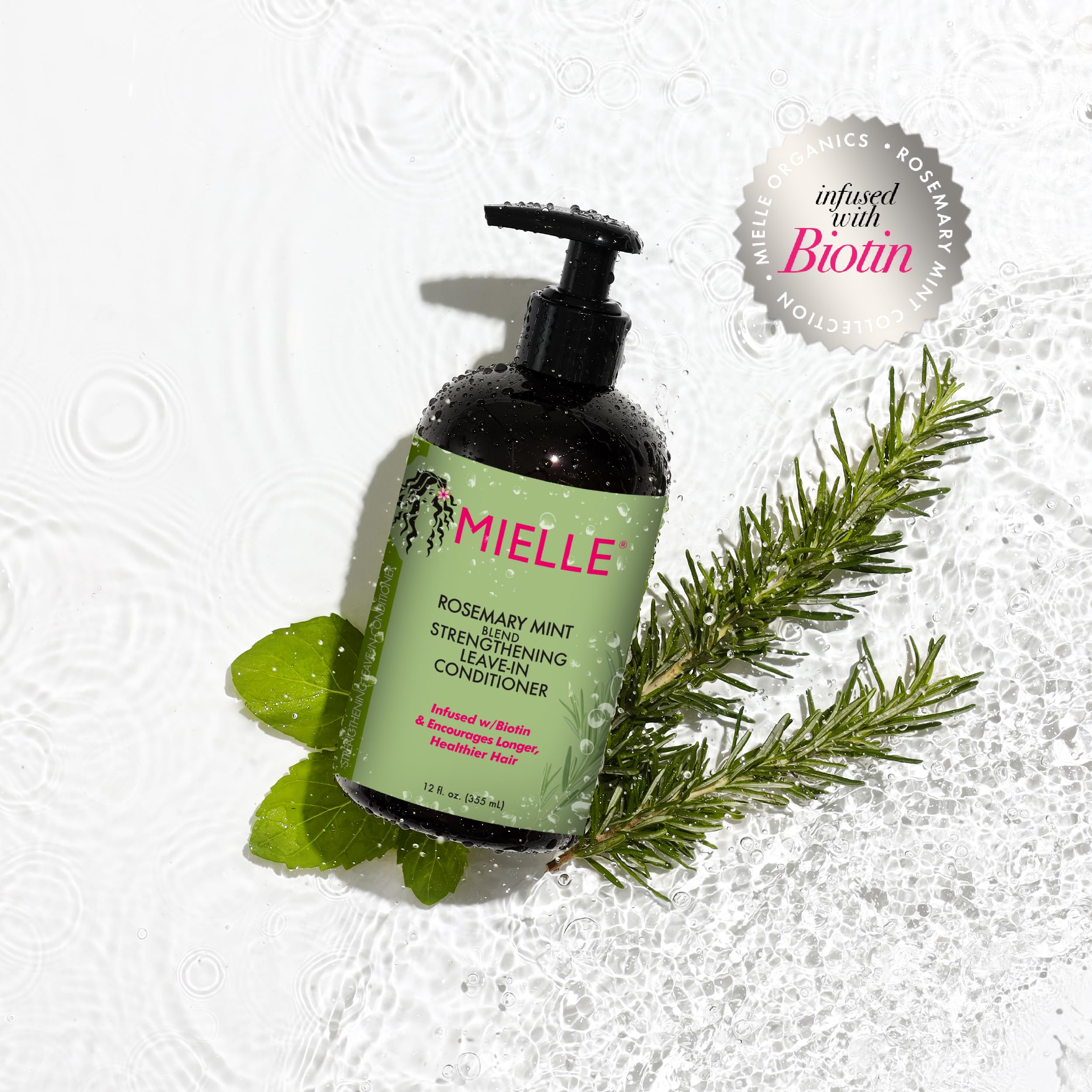  Miele Nourishing Conditioner with Mint & Rosemary Extract - 355 ml 