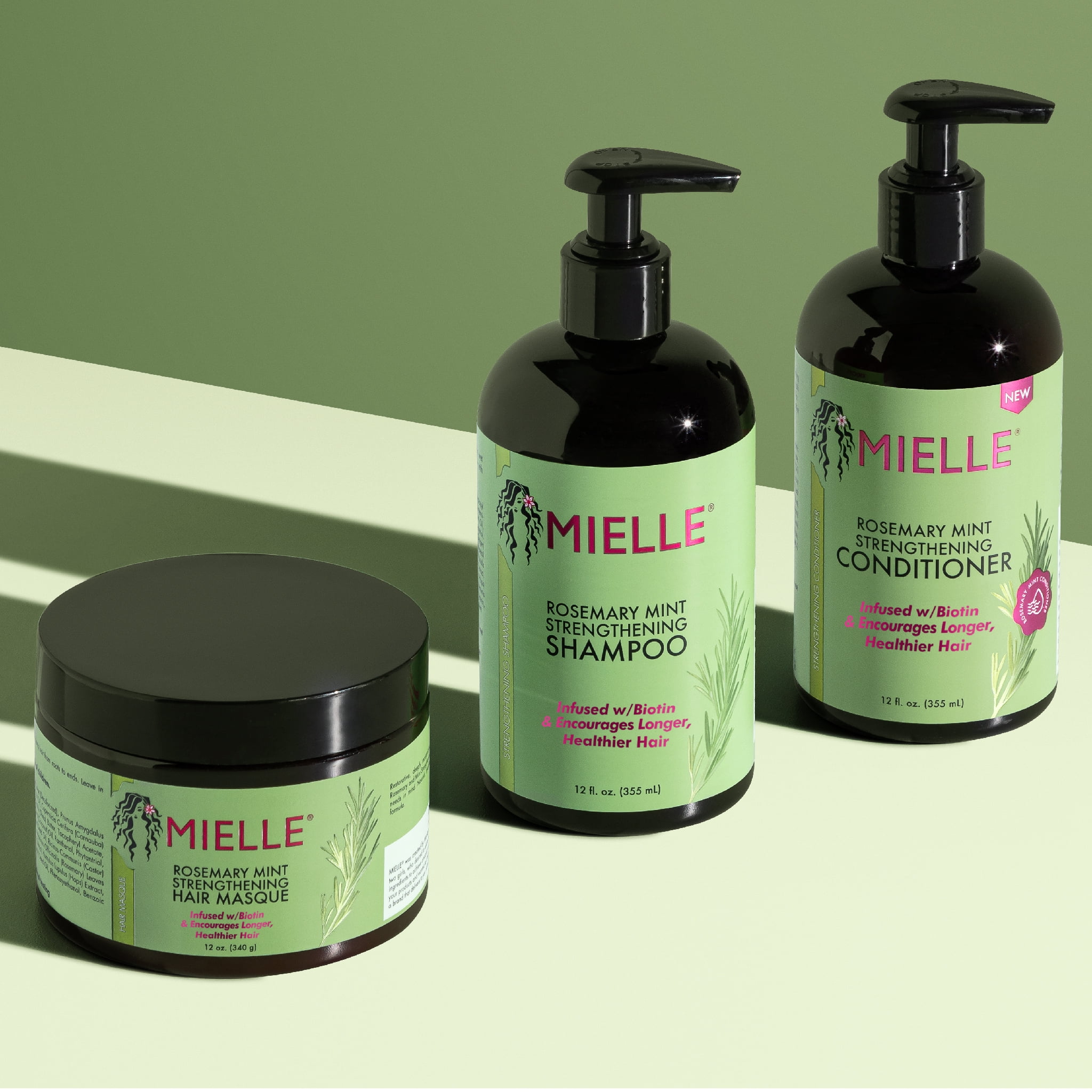  Miele Nourishing Conditioner with Mint & Rosemary Extract - 355 ml 