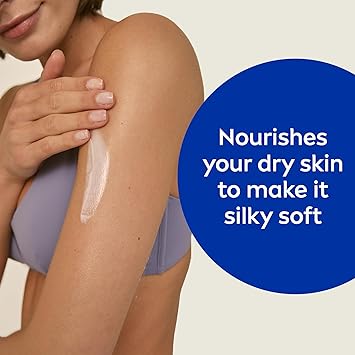  NIVEA Express Hydration Body Lotion, Fast Absorbing Moisturiser for Dry Skin Made with Deep Moisture Serum and Sea Minerals, Smooth Skin Body Lotion, 400 ml (Pack of 1) 