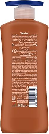  Vaseline Cocoa Radiant Body Lotion,  400ml 