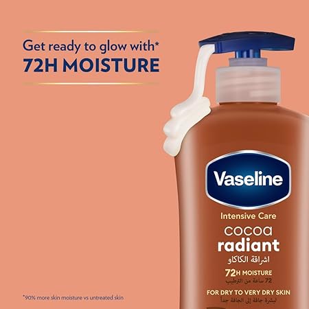  Vaseline Cocoa Radiant Body Lotion,  400ml 