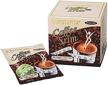  Constanta Coffee Body Srim Sugar Free, 15 gm, Pack of 12 