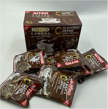  Nitro Canada 7-in-1 Lose weight Slimming Coffee Thailand (12 Sachets) 